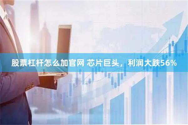 股票杠杆怎么加官网 芯片巨头，利润大跌56%