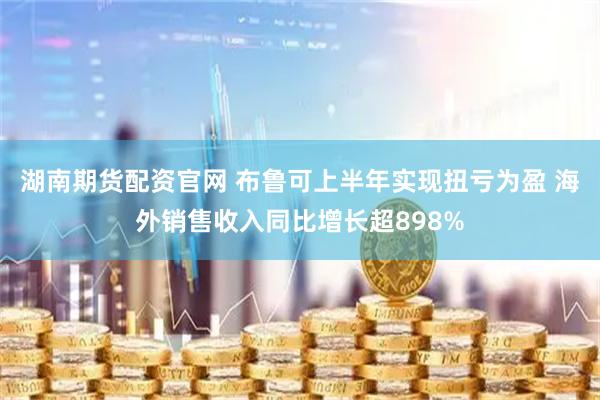 湖南期货配资官网 布鲁可上半年实现扭亏为盈 海外销售收入同比增长超898%